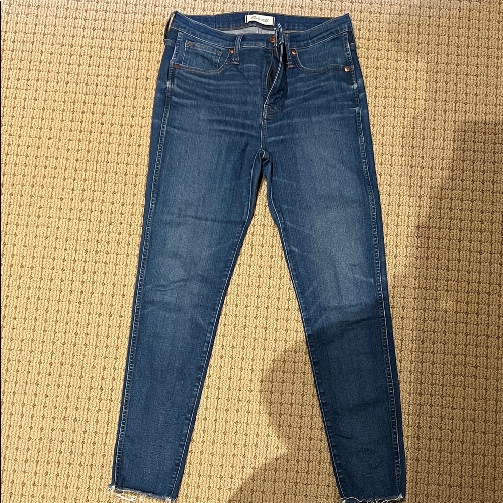 Madewell 9” high rise skinny